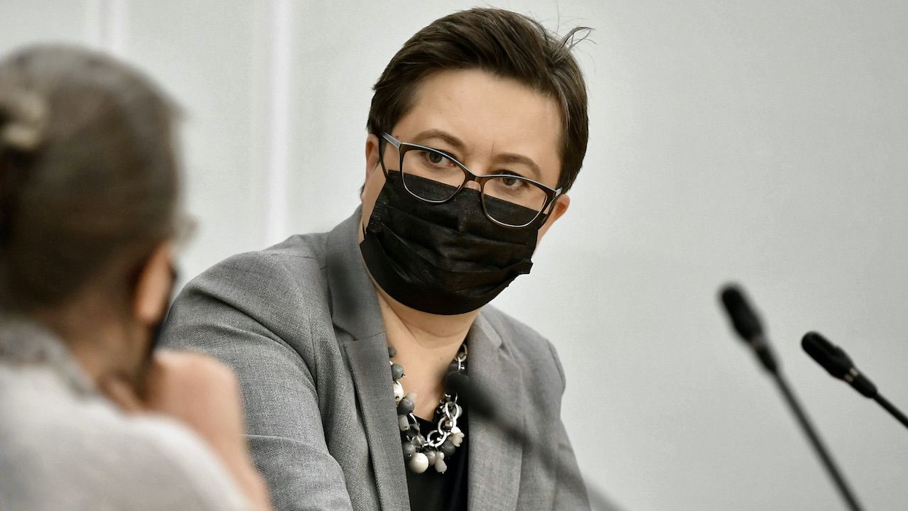 Katarzyna Lubnauer domaga się parytetów wśród gości telewizyjnych (fot. arch.PAP/Marcin Obara) Katarzyna Lubnauer domaga się parytetów wśród gości telewizyjnych (fot. arch.PAP/Marcin Obara)