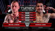 Michał Leśniak vs. Rodrigo Labre (fot. TVP)