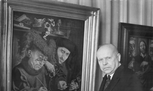 Profesor dr Stanisław Lorentz – historyk sztuki i muzeolog, dyrektor Muzeum Narodowego w latach 1936-1982, poseł na Sejm PRL, ekspert UNESCO ds. ochrony zabytków. Fot. PAP/CAF/Edmund Uchymiak