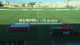 Polska – Portugalia. Piłka nożna, mistrzostwa Europy do lat 19 mężczyzn, Malta 2023 (fot. TVP SPORT)