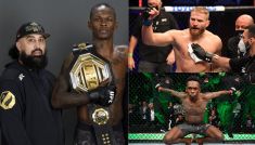 Israel Adesanya zmierzy się z Janem Błachowiczem na UFC 259 (fot. Getty Images)
