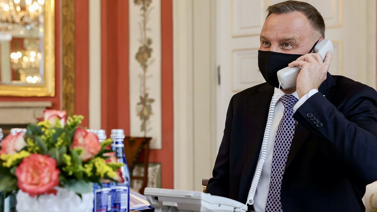 Hejt na prezydenta Dudę za rozmowę telefoniczną (fot. Grzegorz Jakubowski/KPRP) Hejt na prezydenta Dudę za rozmowę telefoniczną (fot. Grzegorz Jakubowski/KPRP)
