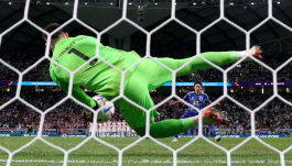 Dominik Livaković w akcji (fot. Getty) Dominik Livaković w akcji (fot. Getty)