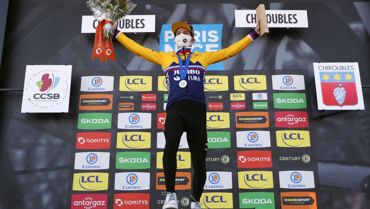 Paryż-Nicea. Primoz Roglić wygrał etap i jest nowym liderem