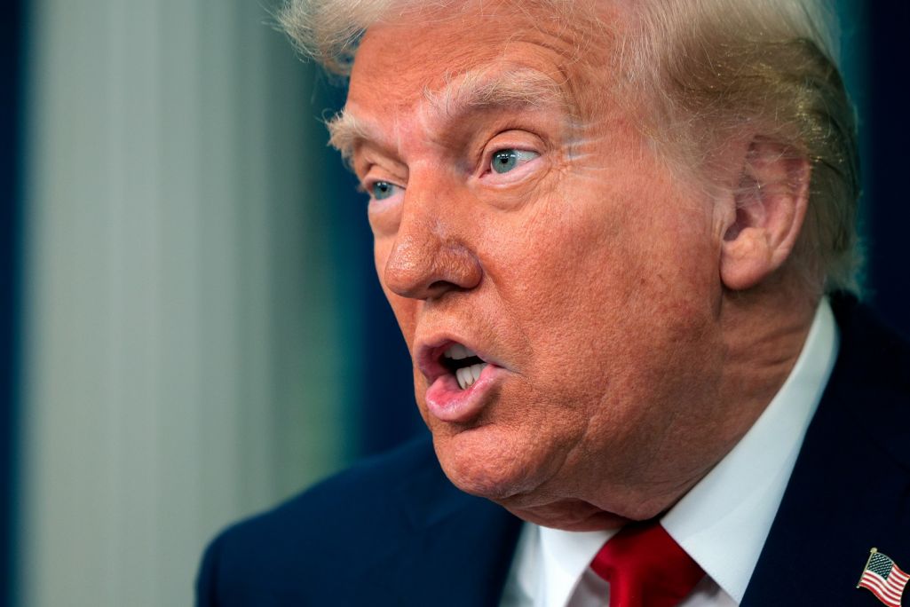 Доналд Трамп на прэс-канферэнцыі. Вашынгтон, ЗША. 30 студзеня 2025 года. Фота: Chip Somodevilla/Getty Images