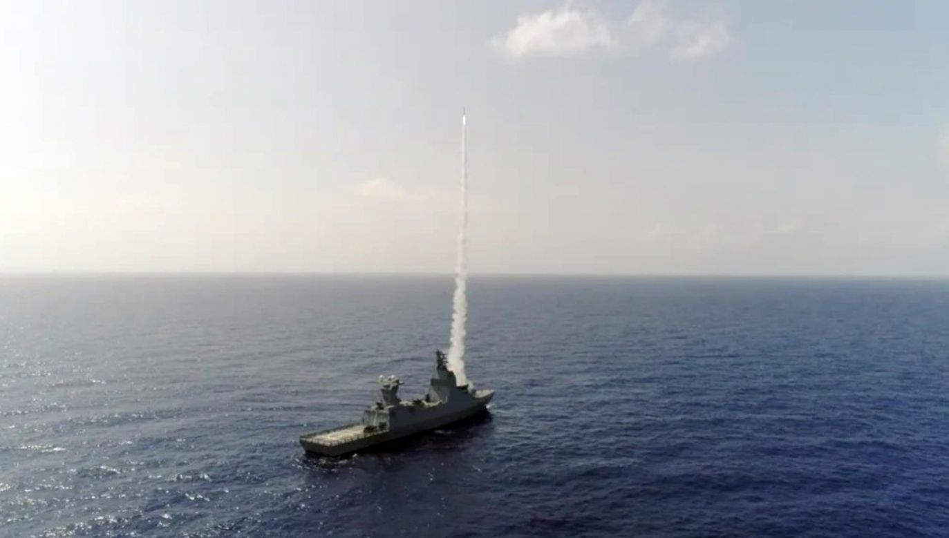 Okręty wyposażone w system C-Dome będą strzegły strategicznej infrastruktury (fot. Israel Defense Forces)