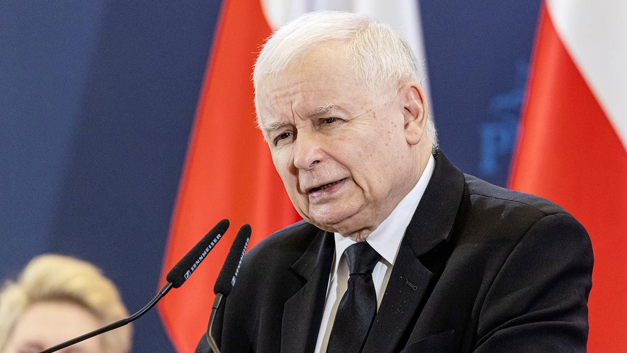 Jarosław Kaczyński (fot.  PAP/Paweł Jaskółka)