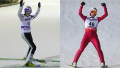 Adam Małysz; Kamil Stoch (fot. Getty)