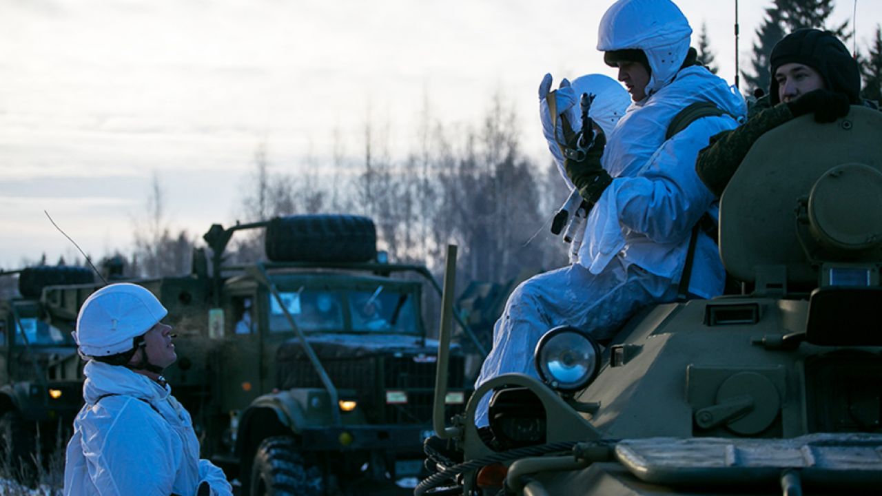 Ćwiczenia rosyjskich wojsk potrwają do soboty (fot. eng.mil.ru)