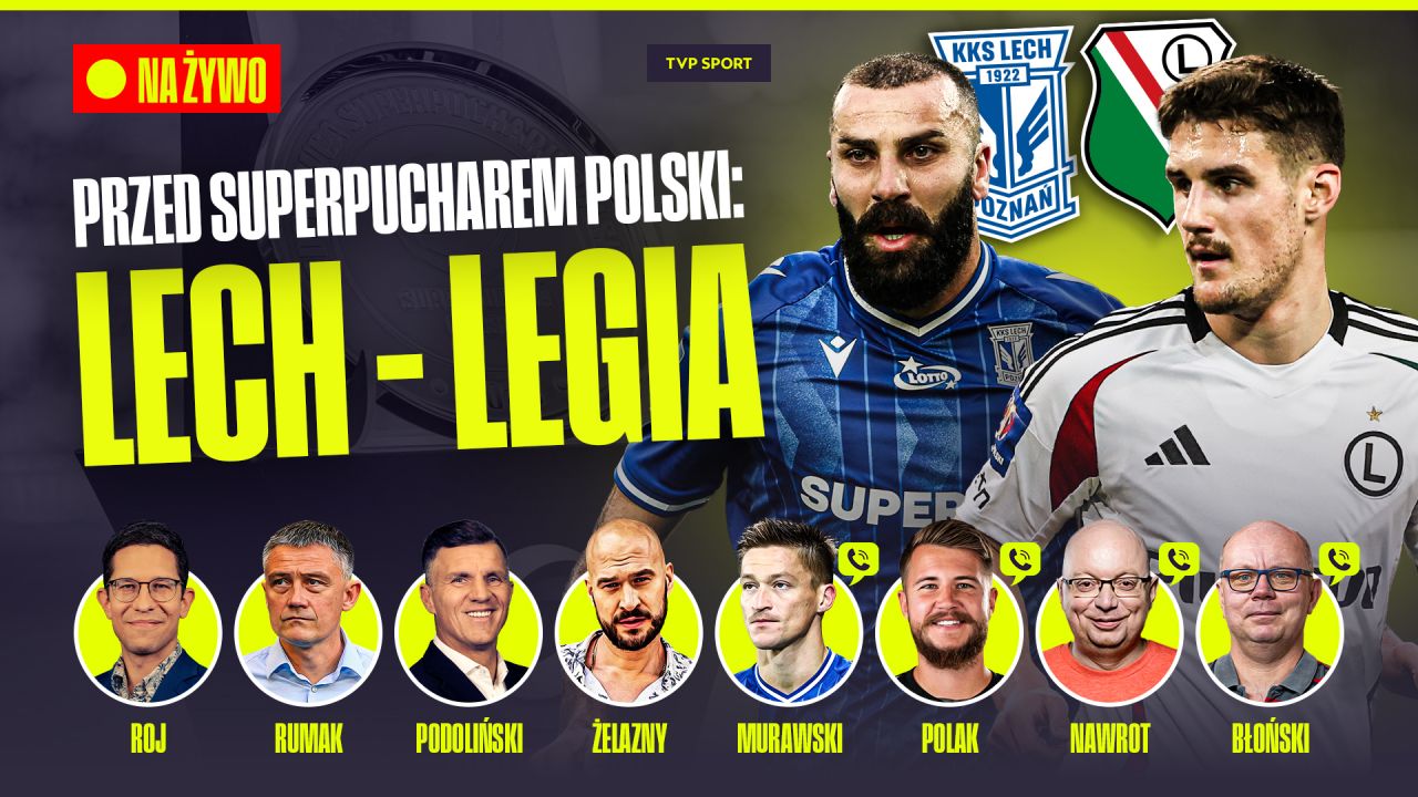 Odliczanie do Superpucharu Polski (Lech Poznań – Legia Warszawa)