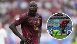 Romelu Lukaku znów stał się największym pechowcem reprezentacji Belgii... i źródłem wielu żartów (fot. Getty)
