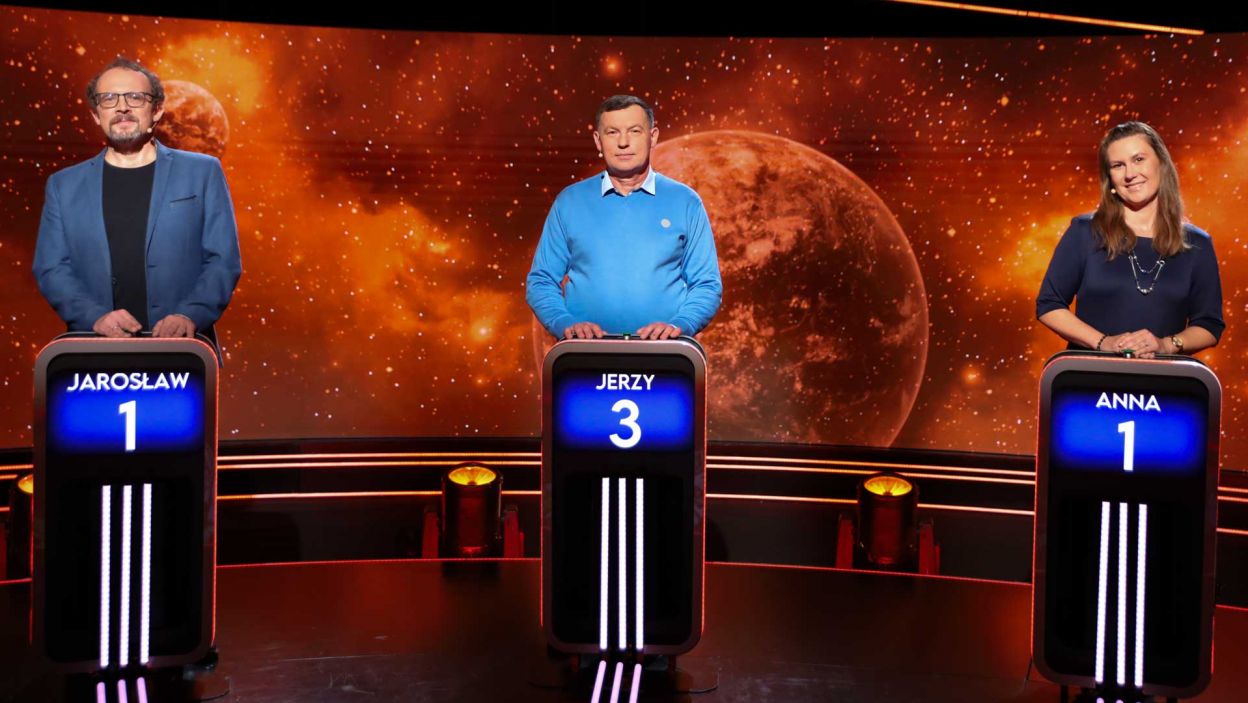 Finaliści 1. odcinka 152. edycji: Jarosław, Jerzy i Anna.