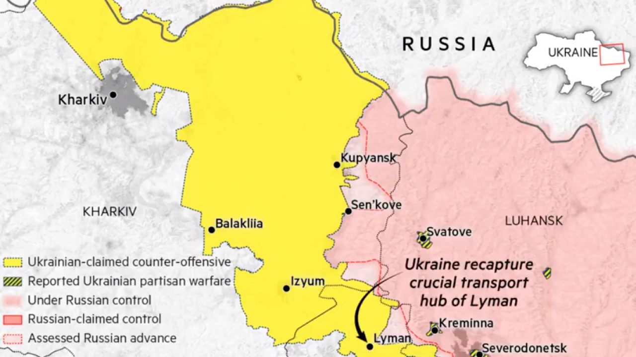 Ukraińskie Siły Zbrojne odbijają kolejne miejscowości (fot. TT.com/NEXTA)