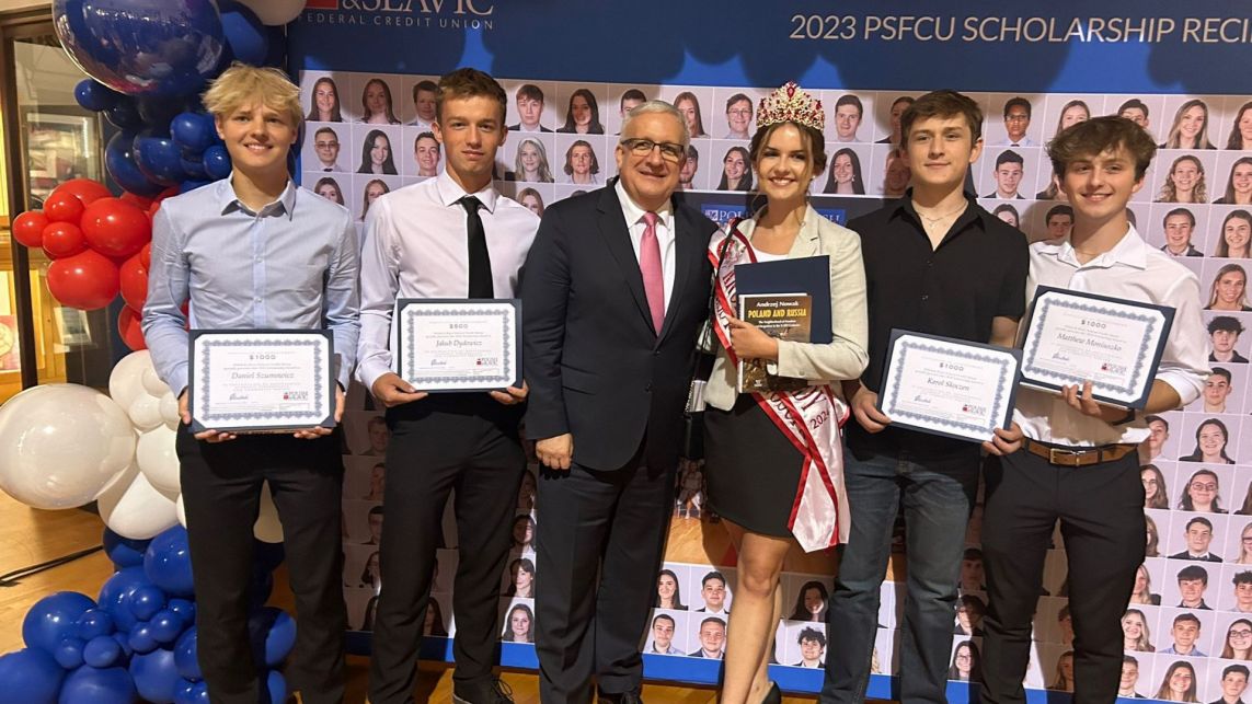USA: Tegoroczne stypendia PSFCU rozdane, fot. Krystyna Skoczeń