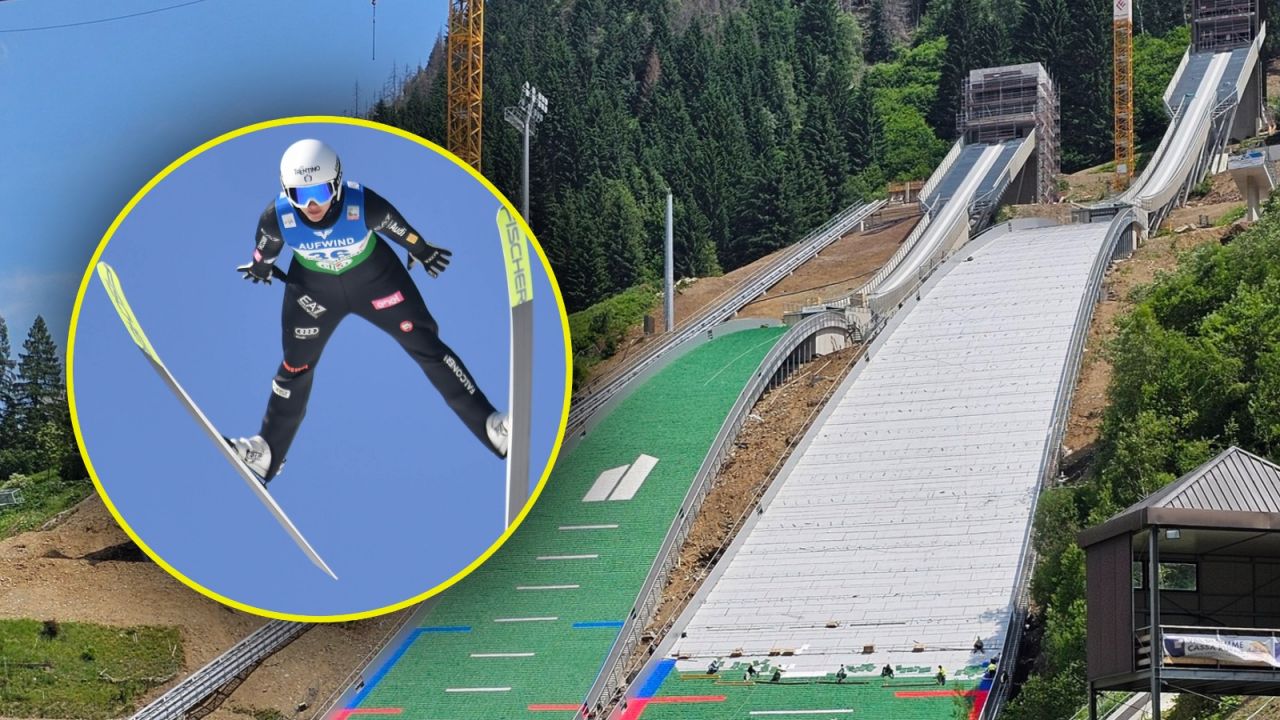 Olimpijskie skocznie w Predazzo zostały otwarte dla skoczków (fot. Artur Bała, Getty)