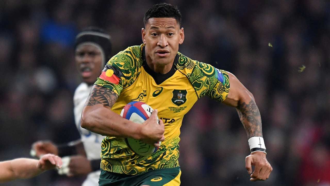 Israel Folau (fot. REUTERS/Toby Melville) Israel Folau (fot. REUTERS/Toby Melville)