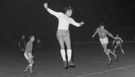 Mecz Górnika Zabrze z Glasgow Rangers z 1969 roku (fot. PAP)