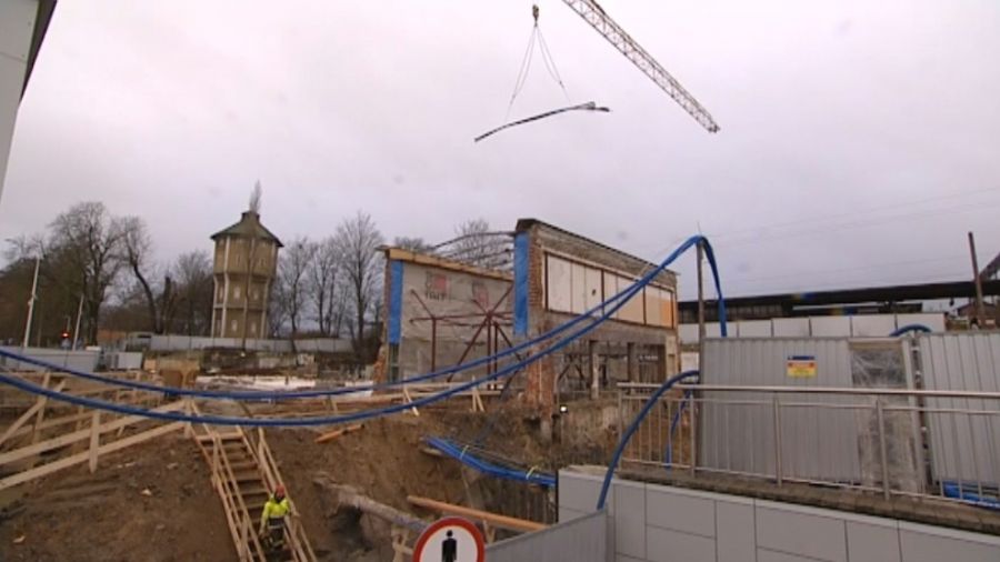Praca wre. Trwa przebudowa dworca PKP w Koszalinie [WIDEO]            