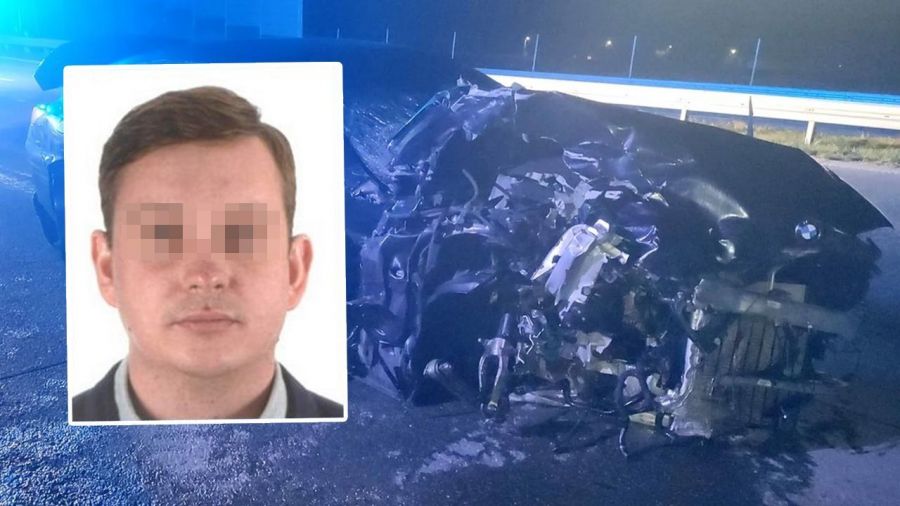 W wypadku na autostradzie A1 zginęła trzyosobowa rodzina. Fot. policja.pl