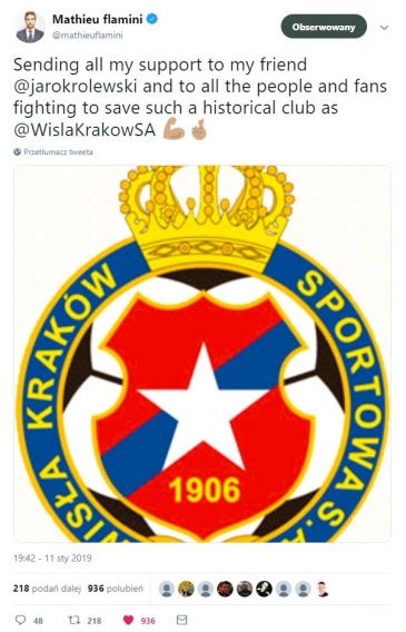 (fot. Twitter/mathieuflamini)