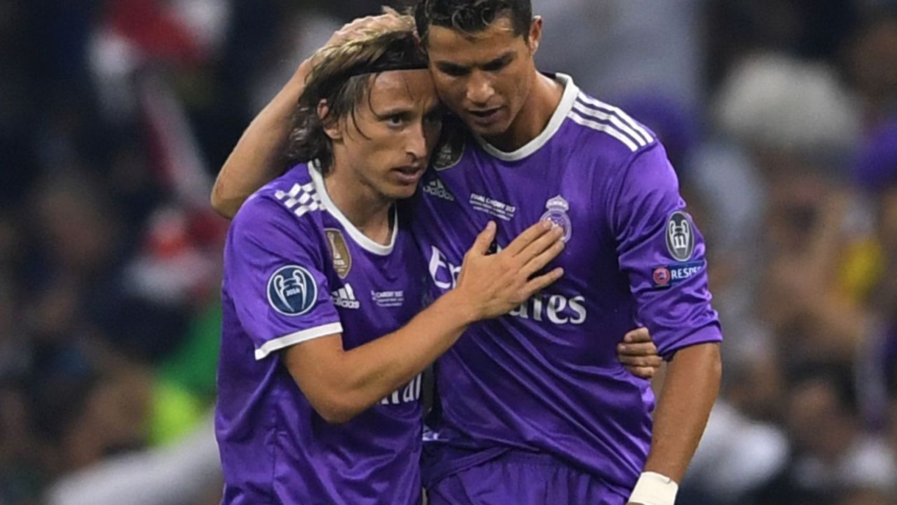 Luka Modrić i Cristiano Ronaldo (fot. Getty Images)