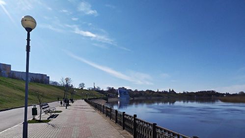 Rechytsa is located on the Dnieper River, near the Ukrainian border. The photograph is for illustrative purposes only. Photo: Denis Blisch, Wikimedia Commons, CC