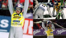 Adam Małysz, Sven Hannawald, Zakopane 2002 (fot. PAP)