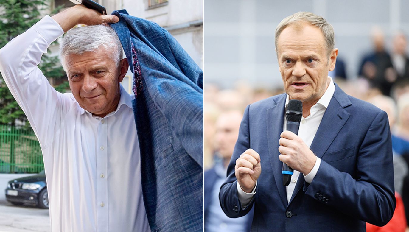 Marek Belka, Donald Tusk (fot. PAP/Grzegorz Michałowski//Jakub Kaczmarczyk)