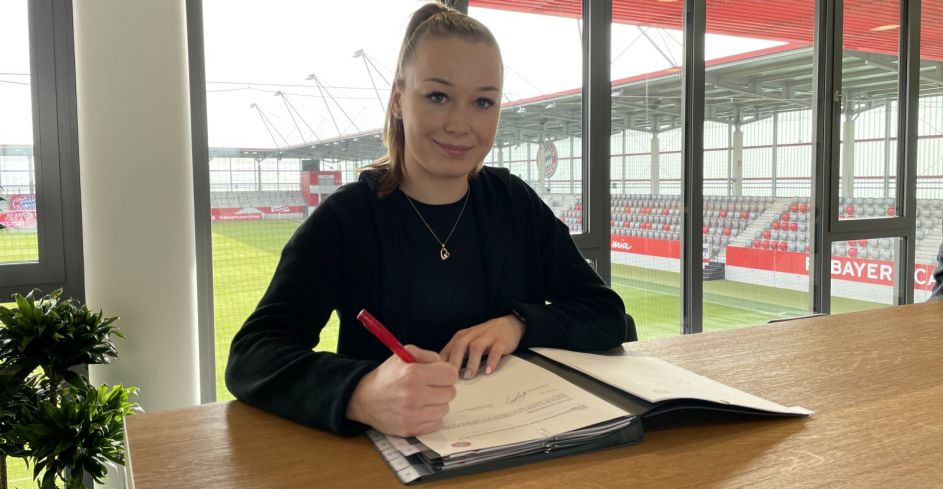Weronika Zawistowska podpisała kontrakt z Bayernem Monachium (fot. FC Bayern München AG)