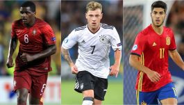 William Carvalho, Max Meyer i Marco Asensio w kadrach U-21 (fot. Getty Images)