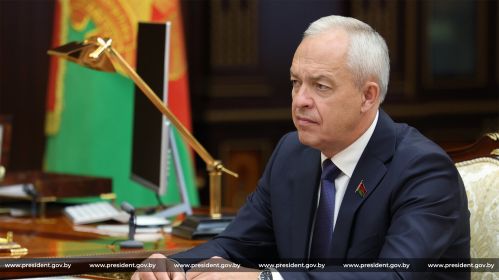 Игорь Сергеенко, спикер Палаты представителей. Фото: president.gov.by