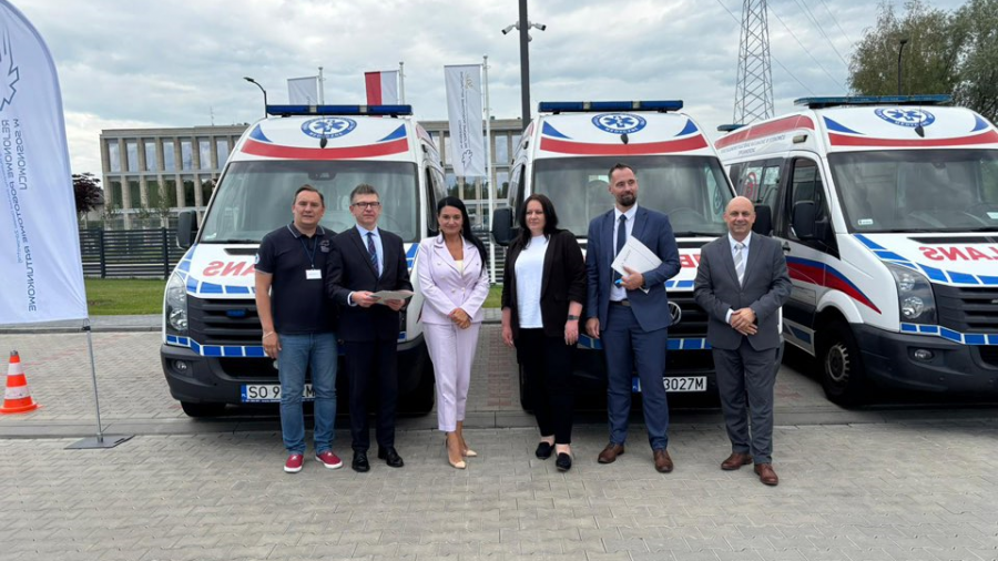 Fot. SP ZOZ Rejonowe Pogotowie Ratunkowe w Sosnowcu