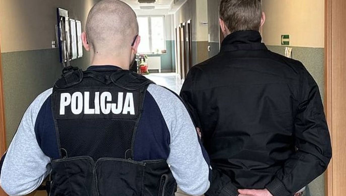 Kryminalni zatrzymali 28-letniego obywatela Białorusi (fot.  Komenda Miejska Policji w Gdańsku)