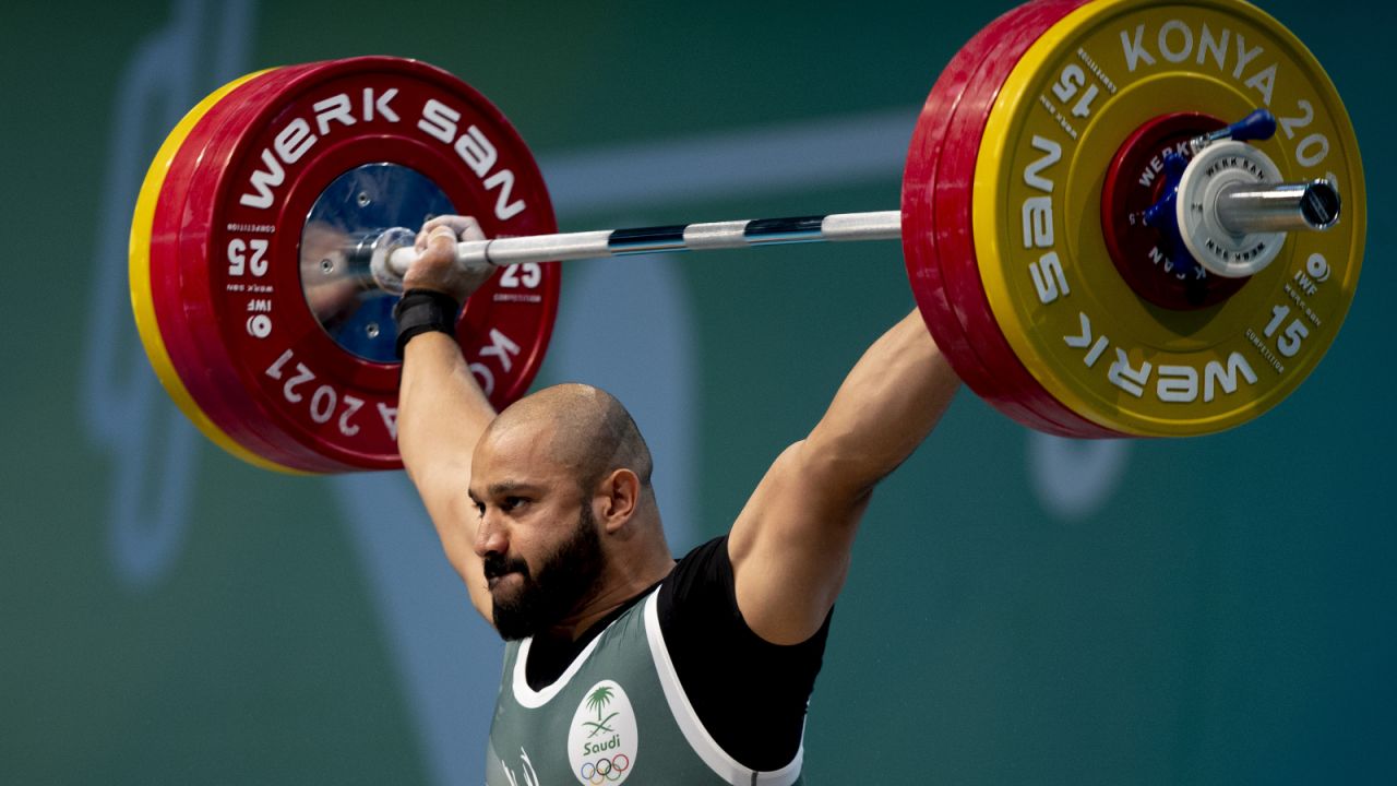 Alkhazal Ali Ahmed, zawodnik z Arabii Saudyjskiej rywalizujący w zawodach w Konya (fot. Getty)