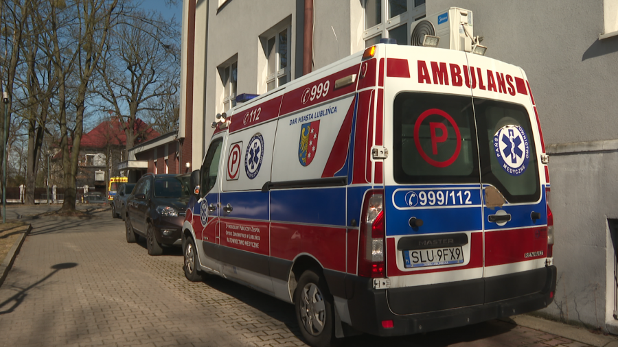 Awarię systemu potwierdzili ratownicy medyczni. Fot. TVP3 Katowice