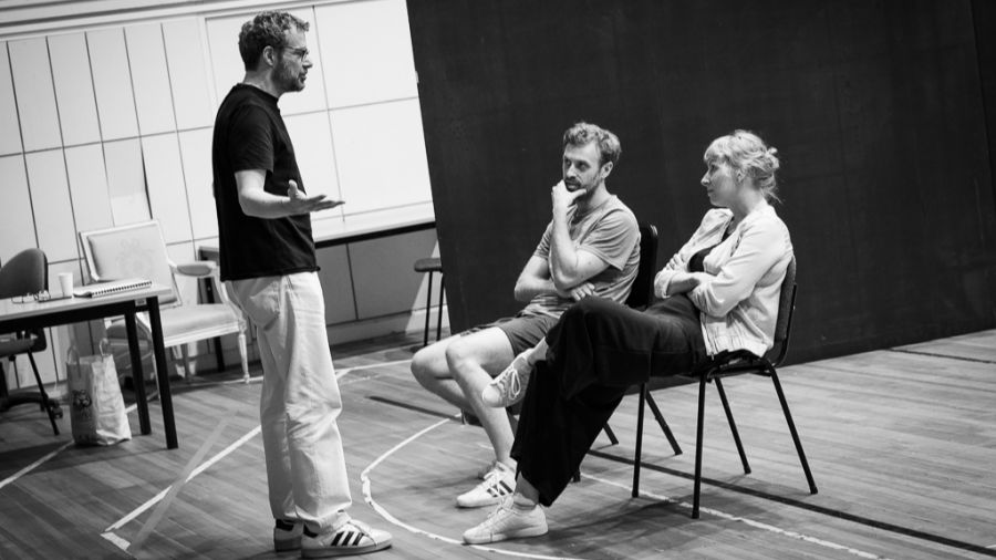 Próby do spektaklu "Zaćmienie w dwóch aktach" / fot Marta Ankiersztejn, Teatr Narodowy