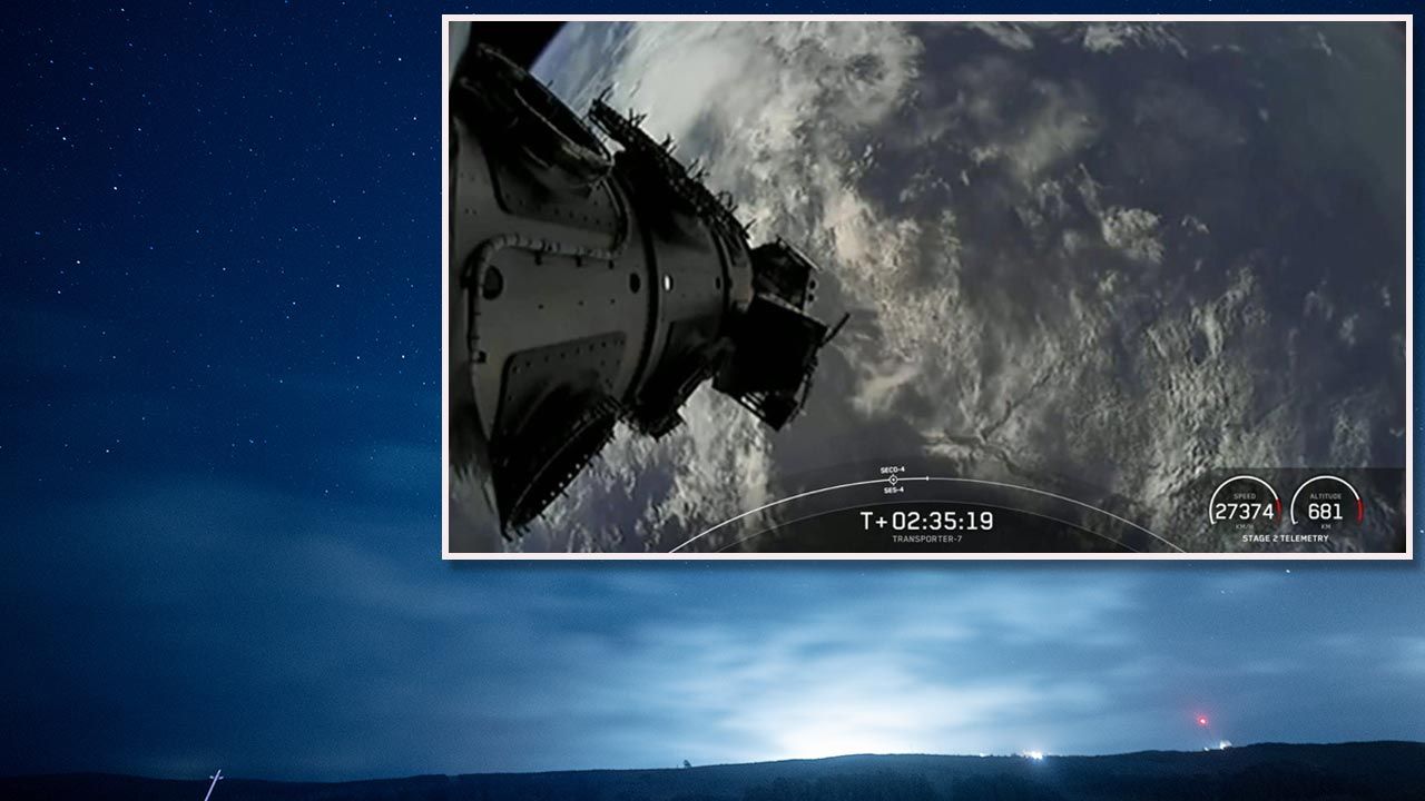 Türkiye has its first satellite.  The IMECE in orbit was SpaceX