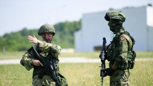 Вайскоўцы на супольных расейска-беларуска-сербскіх вайсковых вучэннях «Славянскае братэрства 2019»