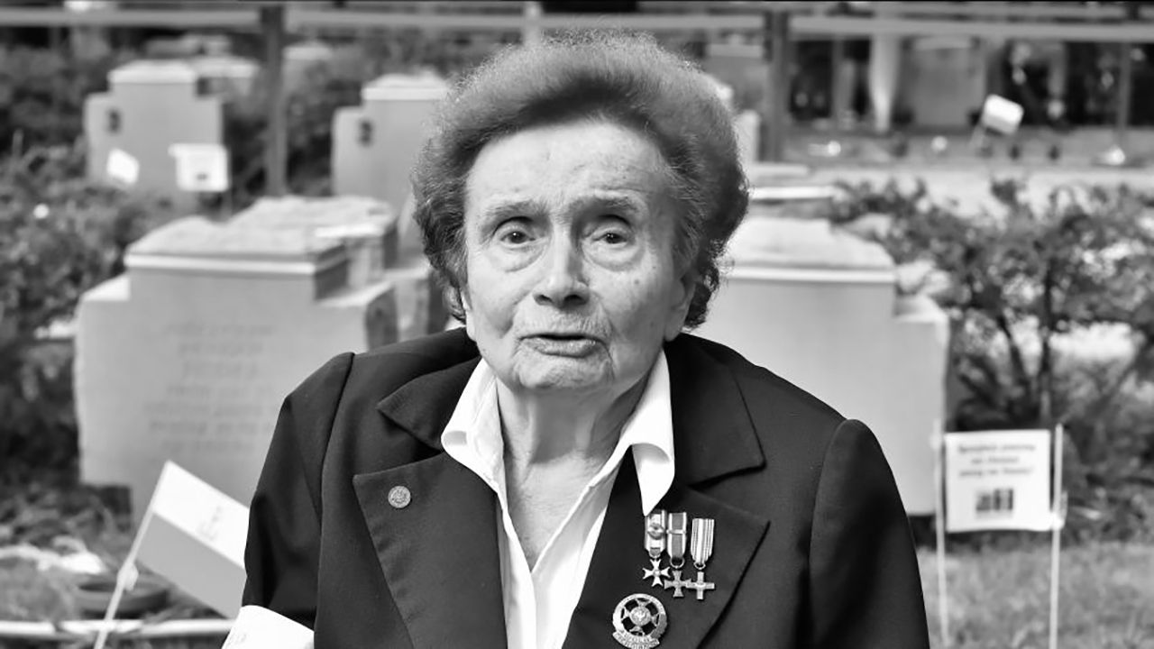 Nie żyje Halina Jędrzejewska „Sławka”, sanitariuszka w Powstaniu Warszawskim