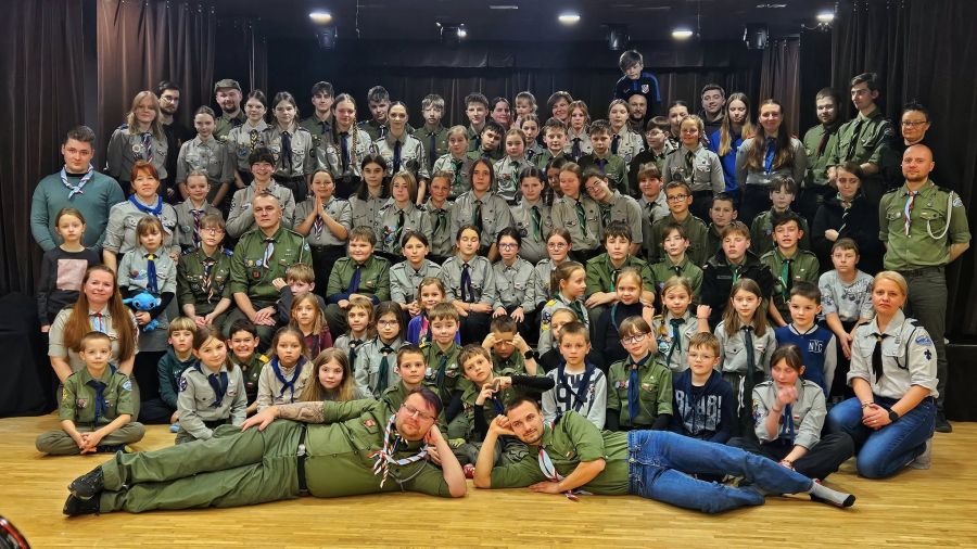 Hufiec ZHP Ząbki: ''Czuwaj to znaczy bądź gotów'' / fot. Hufiec ZHP Ząbki