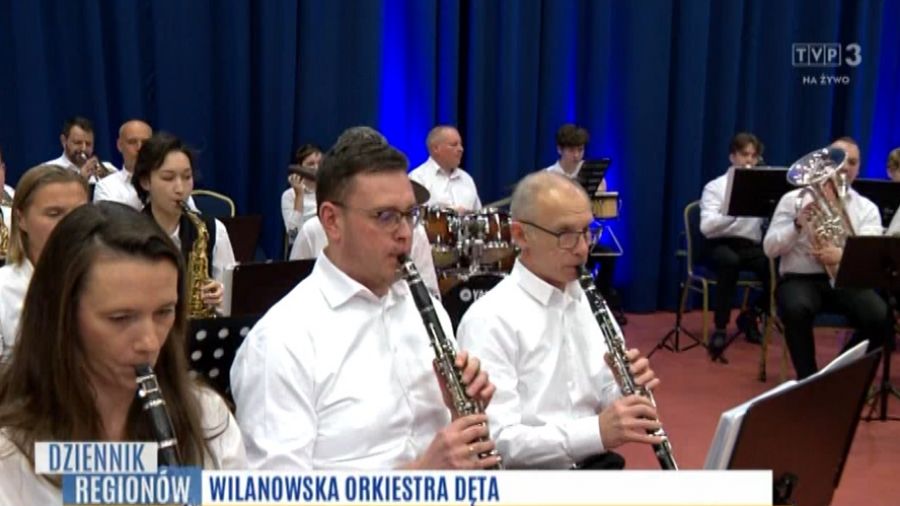 Wilanowska Orkiestra Dęta / fot. TVP3