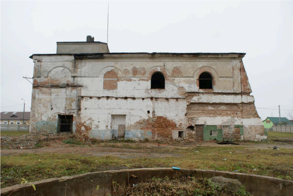 Рэшткі кобрынскай сінагогі. Фота: e-auction.by