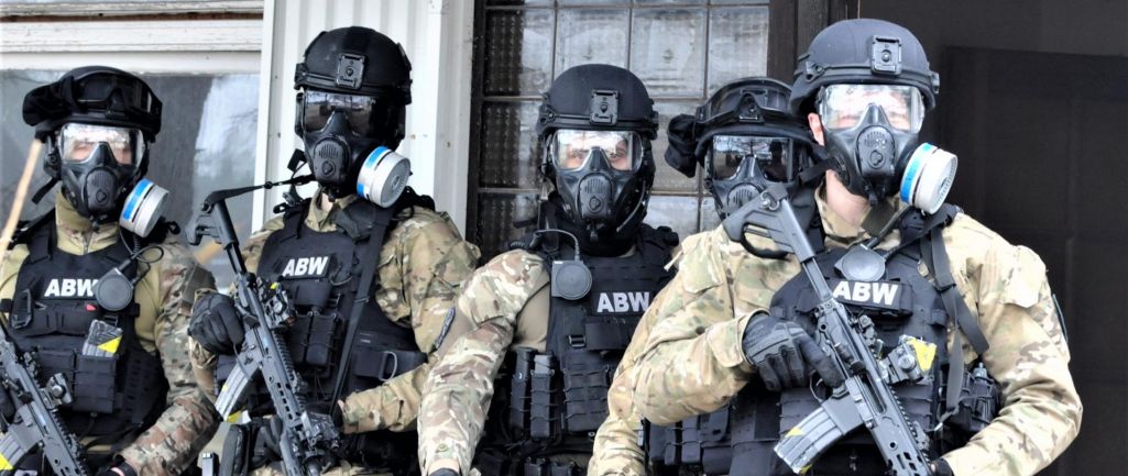 Супрацоўнікі Агенцтва ўнутранай бяспекі Польшчы (ABW). (Фота: gov.pl)