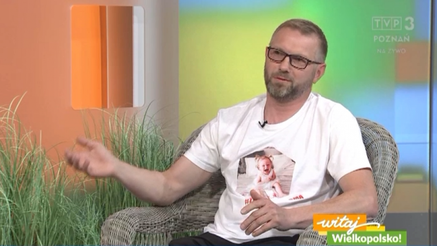 Strażak pobiegnie 300 kilometrów (fot. TVP3 Poznań)