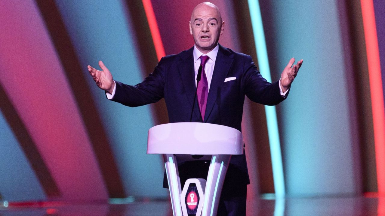 Gianni Infantino (fot. Getty Images)