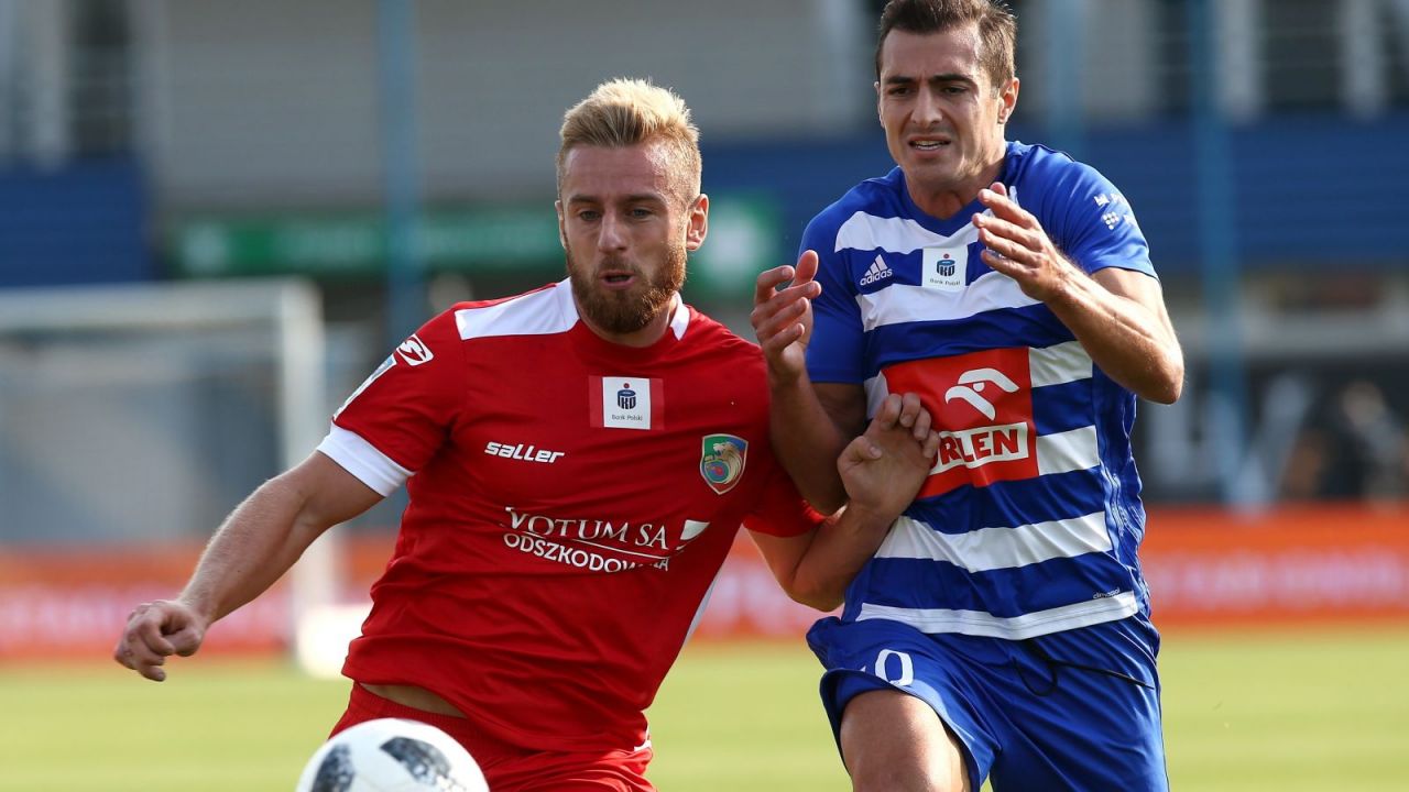 Giorgi Merebaszwili i Rafal Augustyniak (fot. PAP)