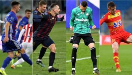 Jakub Świerczok, Michał Kucharczyk, Tomas Pekhart i Fedor Cernych