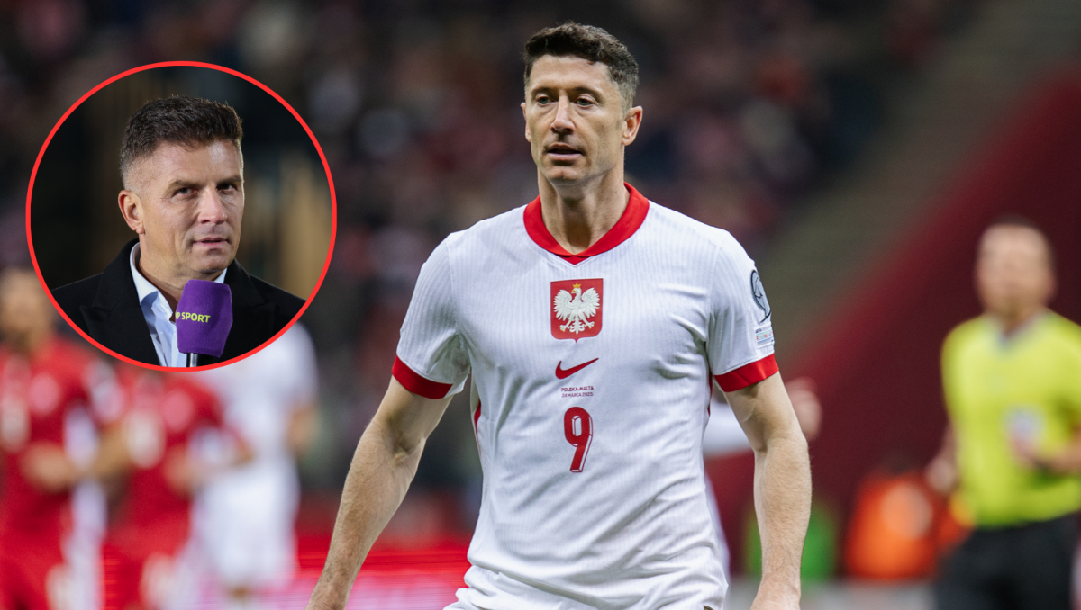Mateusz Borek i Robert Lewandowski (fot. Getty)