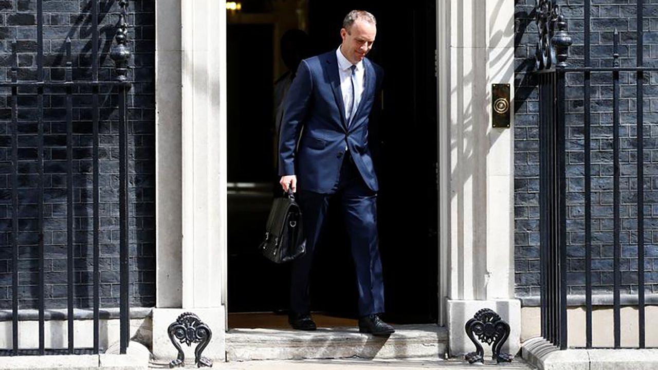 Dominic Raab został powołany w poniedziałek na stanowisko ministra ds. wyjścia Wielkiej Brytanii z Unii Europejskiej po niedzielnej rezygnacji z tej funkcji Davida Davisa (fot.  REUTERS/Henry Nicholls)