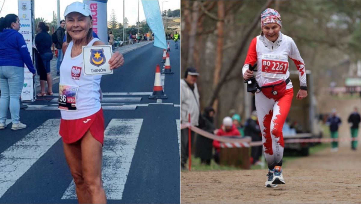 Barbara Prymakowska – z sukcesami uczestniczy w biegach długodystansowych (fot. Facebook/